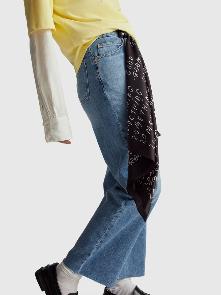 SQUARE SCARF Women image number 4